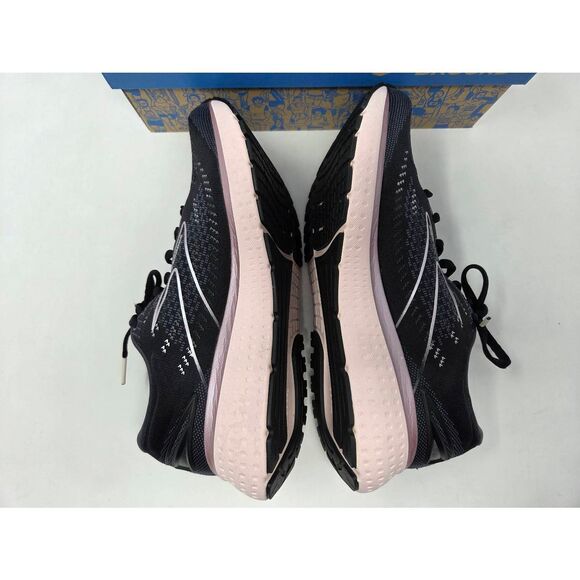 BROOKS GLYCERIN 19 BLACK PINK ATHLETIC RUNNING SHOES WOMENS SIZE 10 D WIDE EUC - Picture 5 of 7